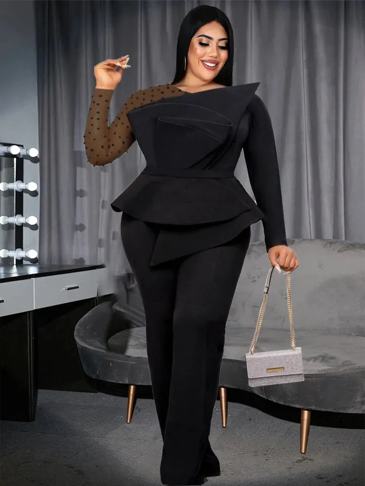 Women Elegant Beaded Jumpsuit