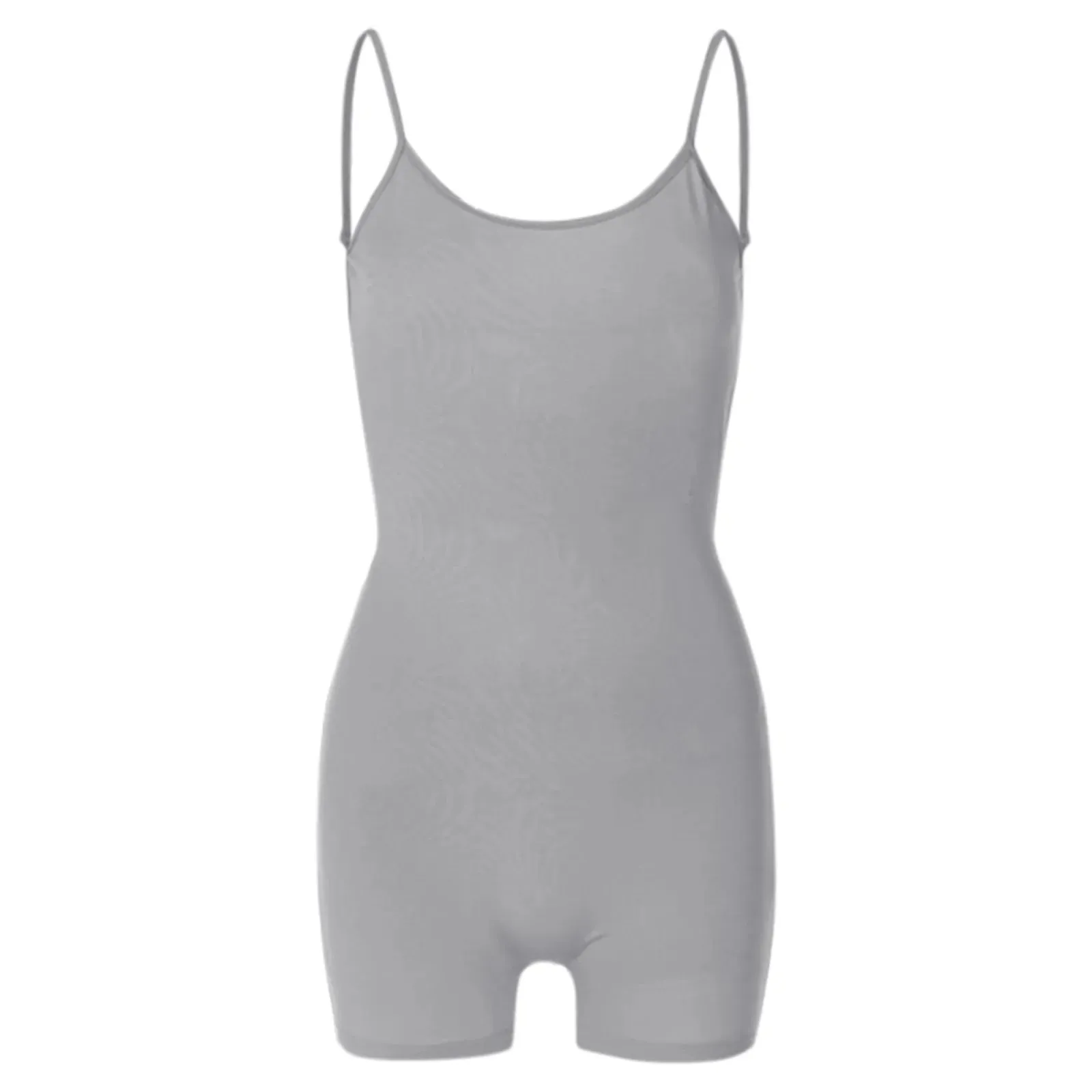 Women Sexy Backless Suspender Rompers Tight Buttock Lifting Sports Streetwear Shorts Jumpsuit Ladies Fashion Fitness Bodysuits