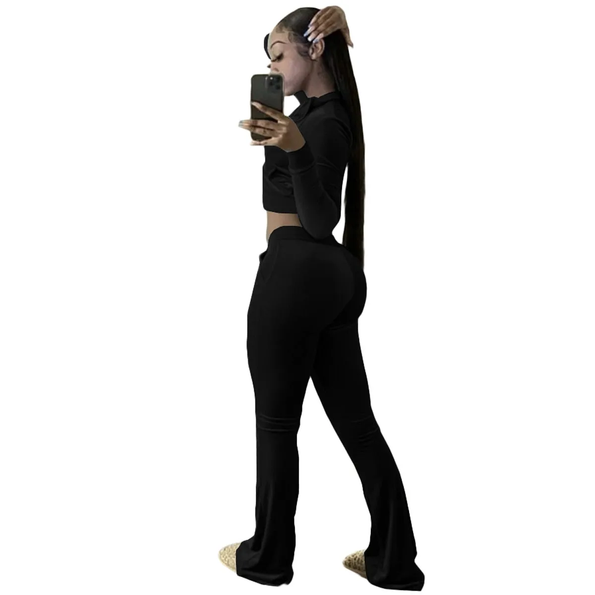 Women Velvet Jogging Sport Set