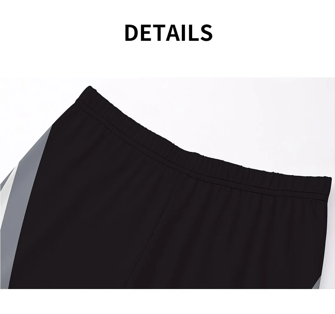 Women's Leggings White Geometry Fitness Workout Pants