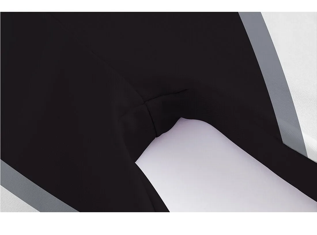 Women's Leggings White Geometry Fitness Workout Pants