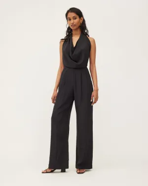 ZOE PANT | BLACK PURE SILK